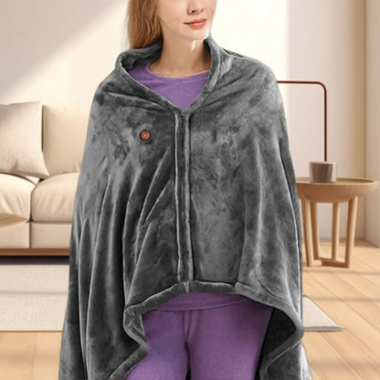 Cozy Electric Fleece Blanket with 3 Heat Settings