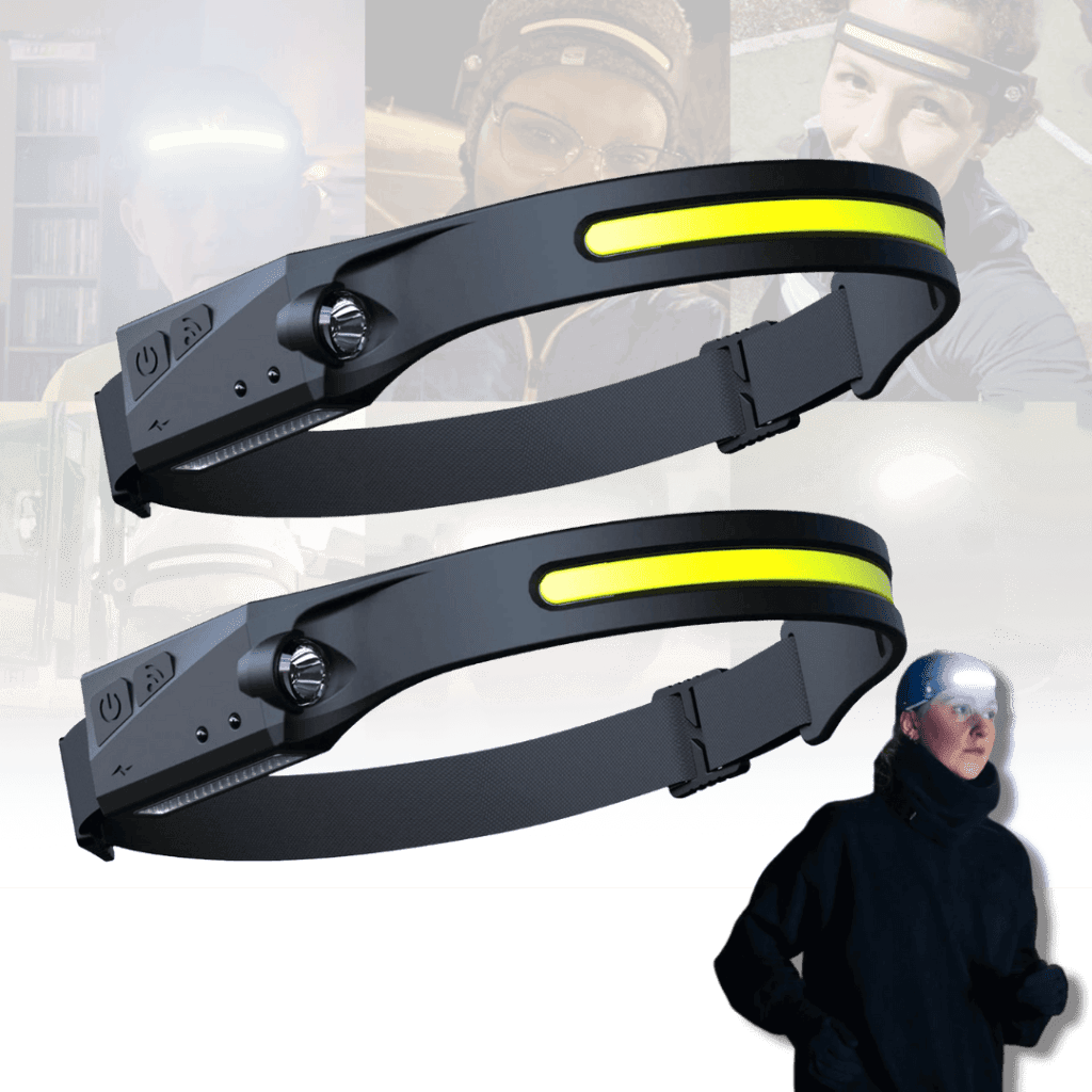 Rechargeable LED Headlight with Motion Sensor - Befez