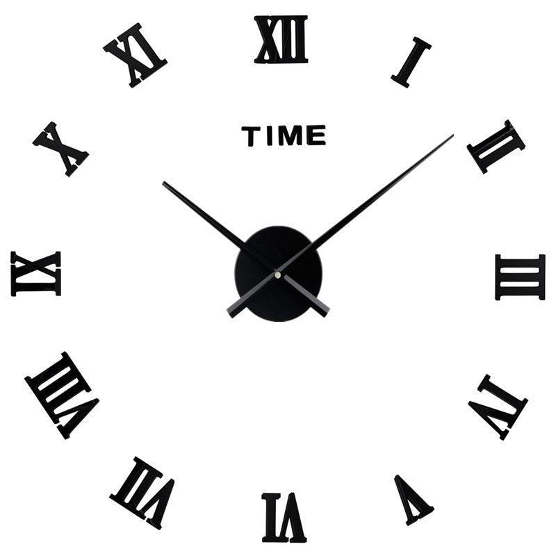 Classic White Wooden Wall Clock