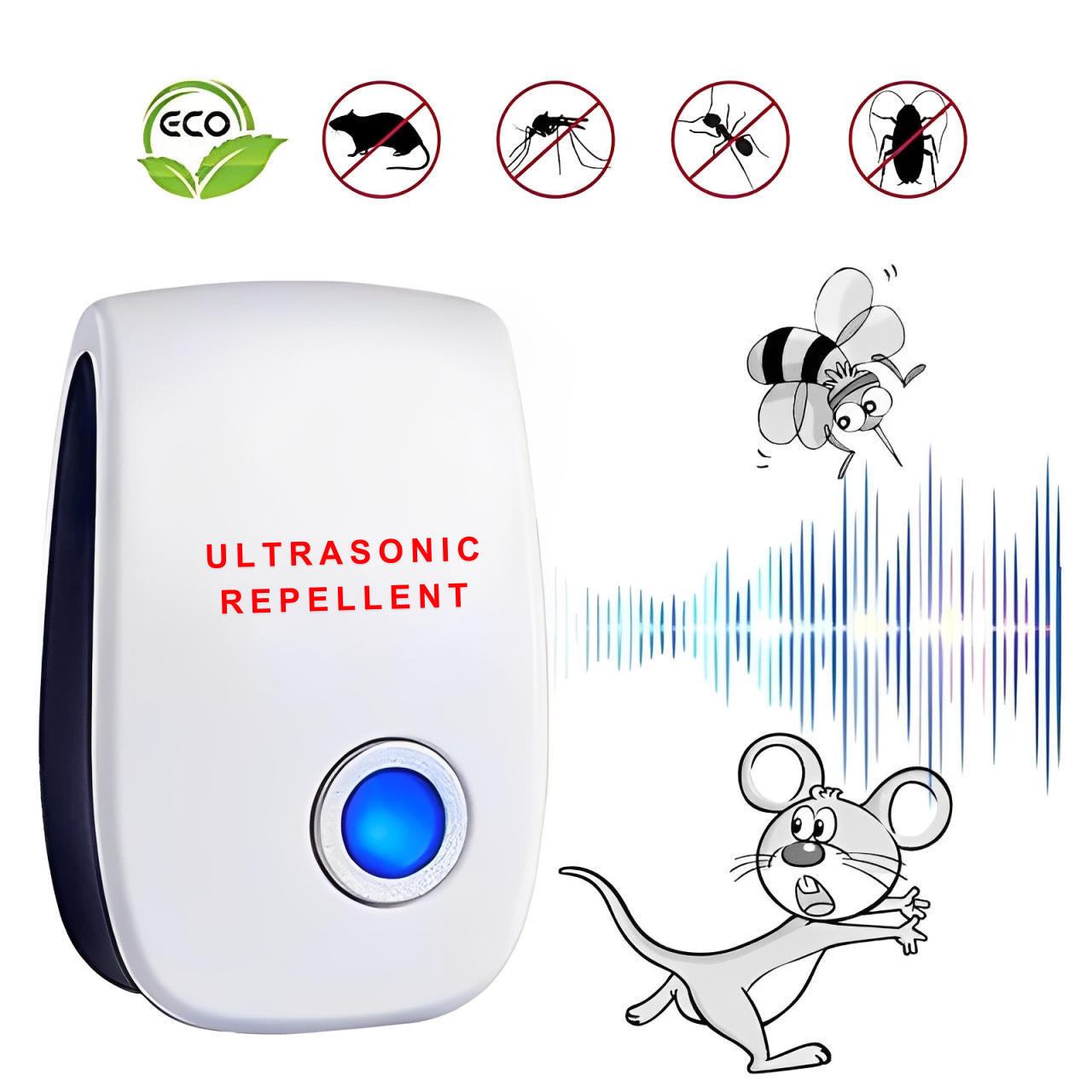 Effective Rodent Repeller 6 Piece Set - Befez