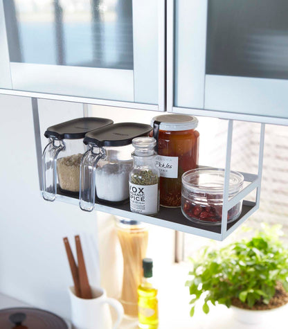 Space Saving Under Shelf Storage Rack