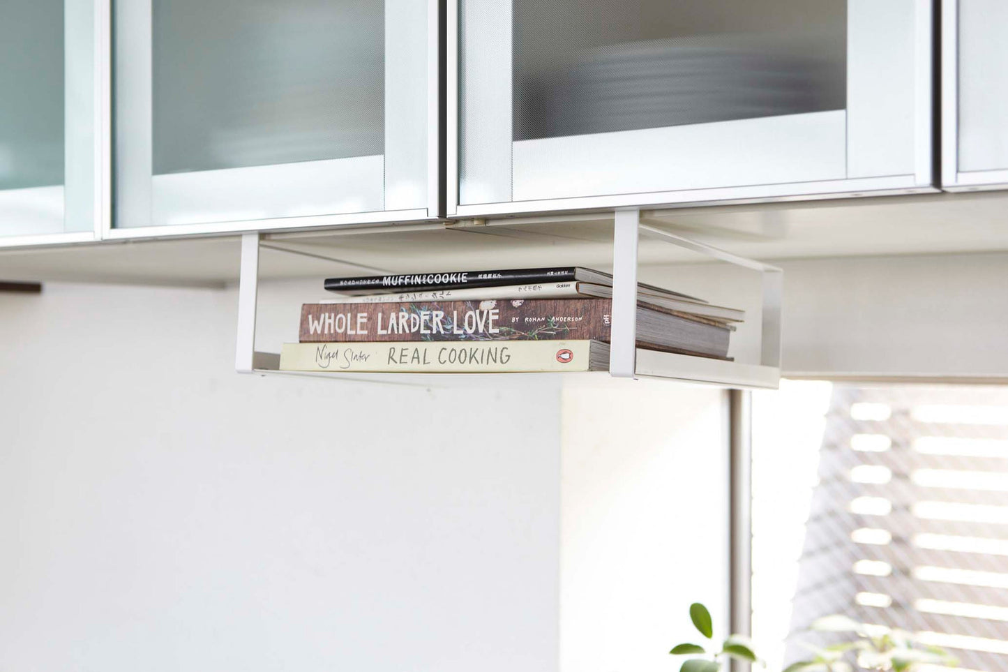 Space Saving Under Shelf Storage Rack