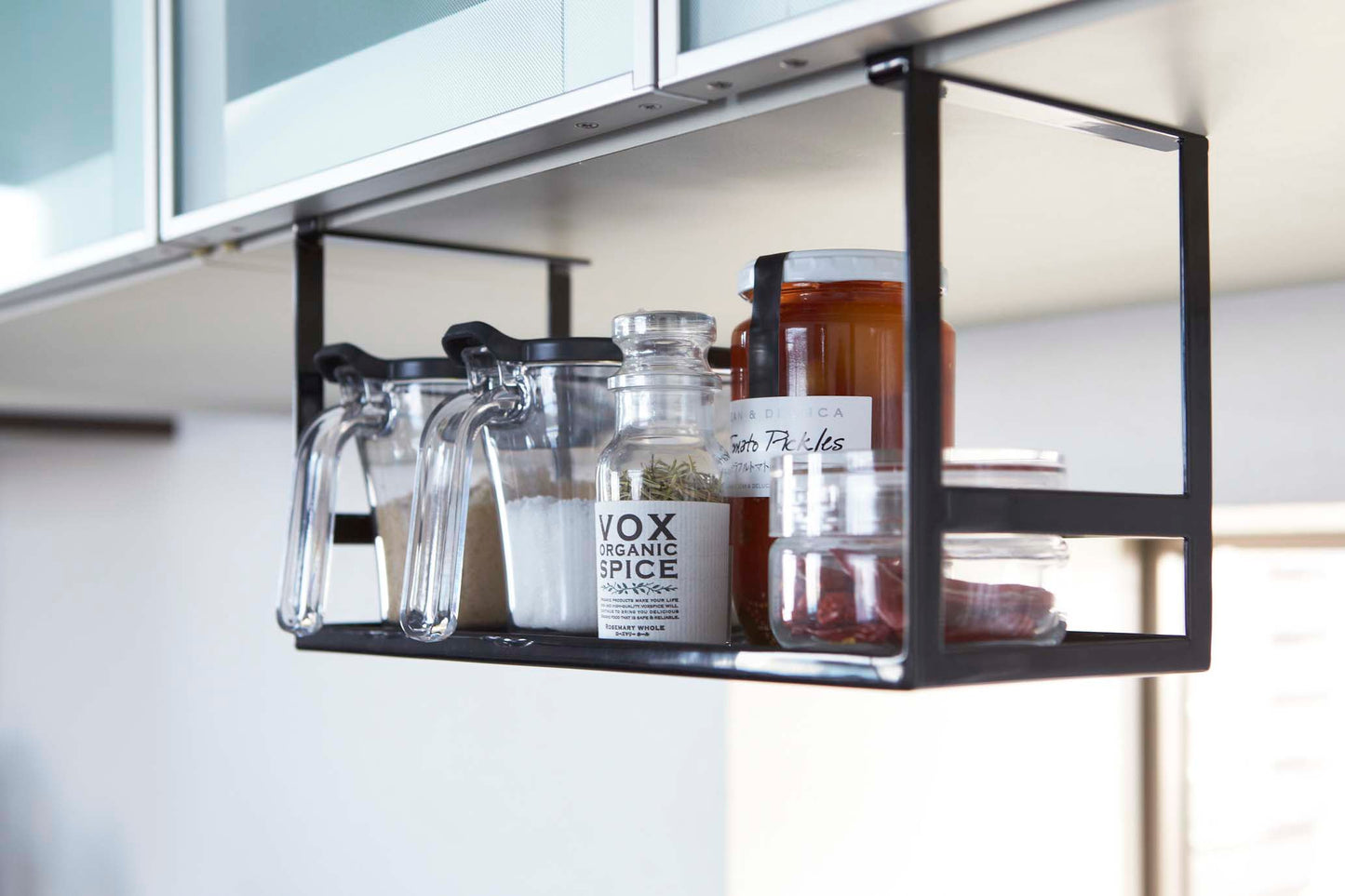 Space Saving Under Shelf Storage Rack