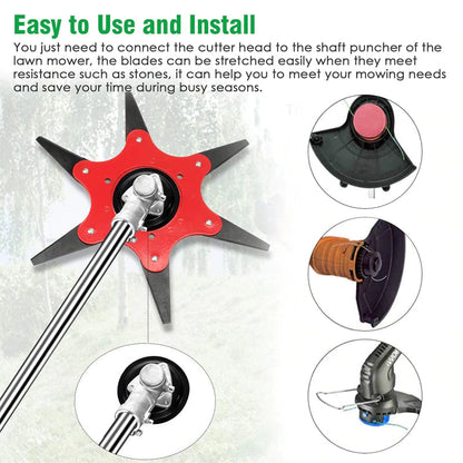Befez Pro 6 Blade Adjustable Trimmer Head