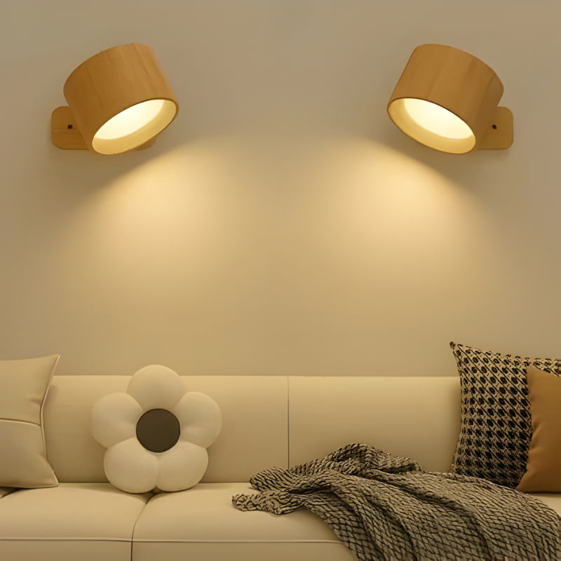 Adjustable LED Wall Lamp with Full Rotation
