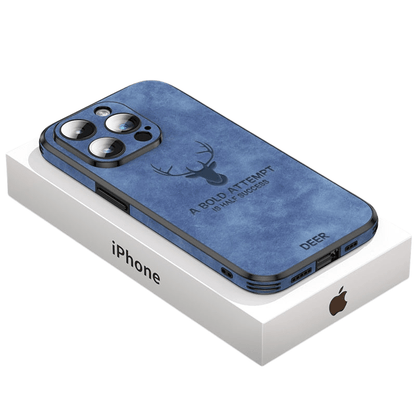 Premium Leather iPhone Case with Durable Shock Absorption
