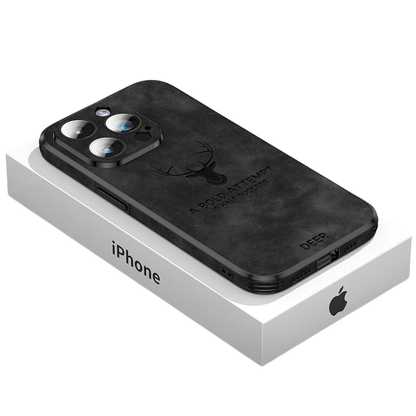 Premium Leather iPhone Case with Durable Shock Absorption