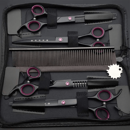 Sharp Pet Grooming Scissor Kit Set
