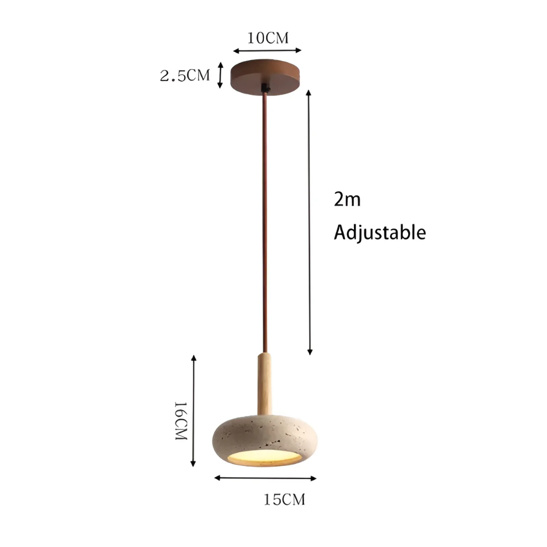 Vintage Style Japanese LED Ceiling Light