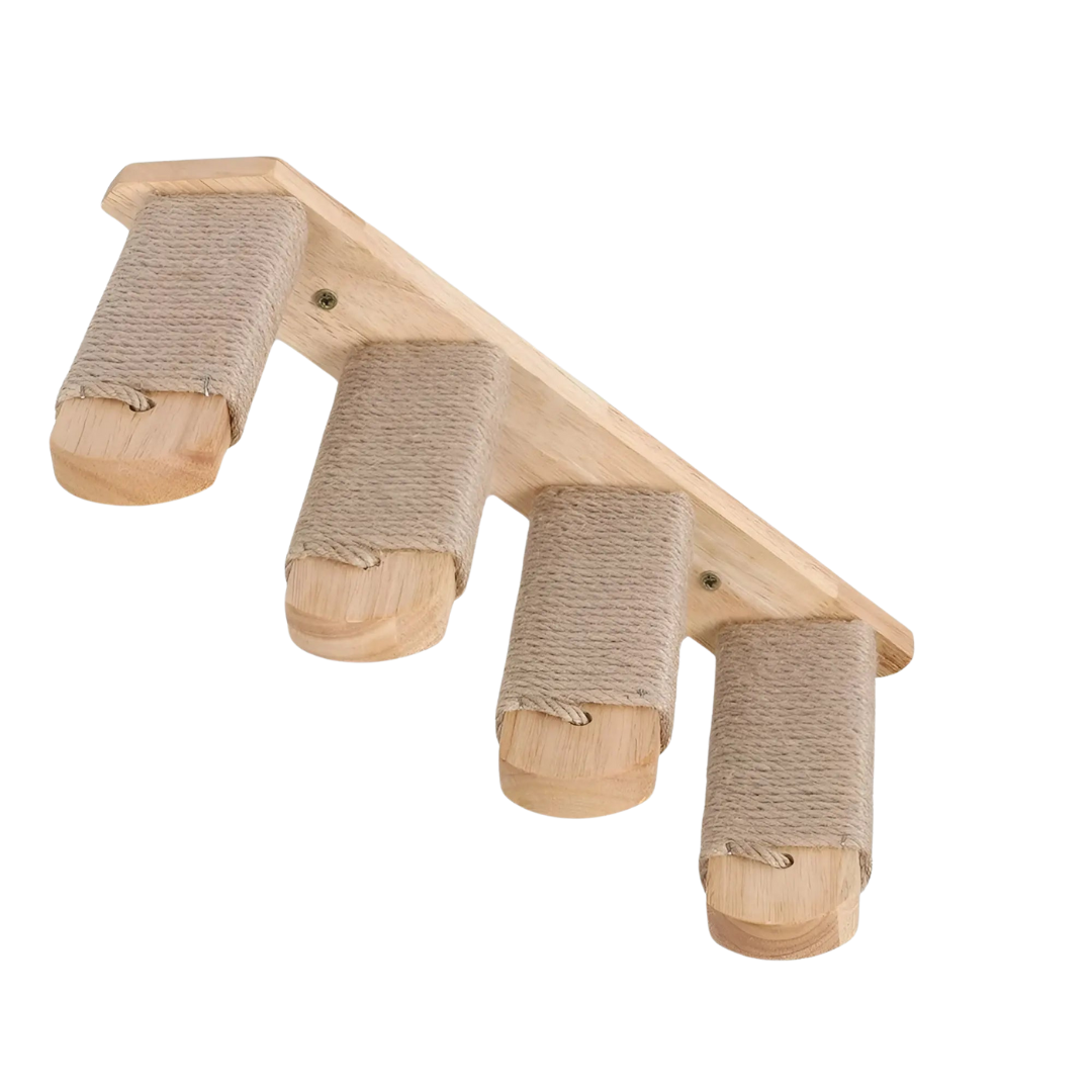 Cat Tower Wall Shelf with Scratch Pad - Befez