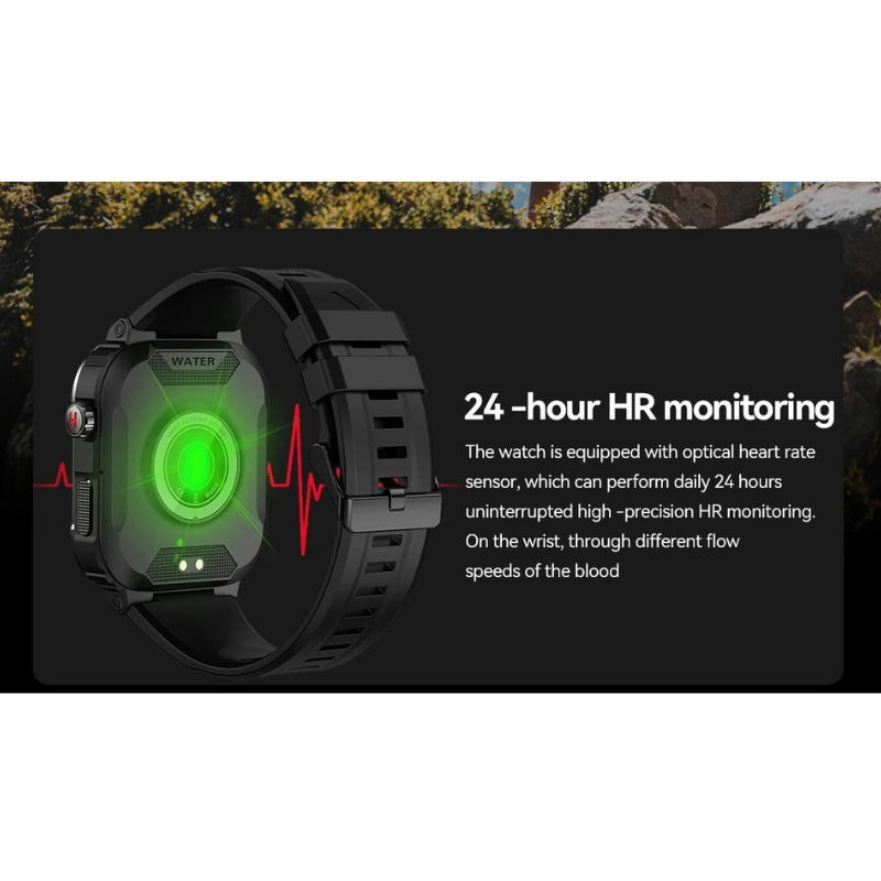 ToughGuard Smartwatch – Rugged Daily Wear Watch