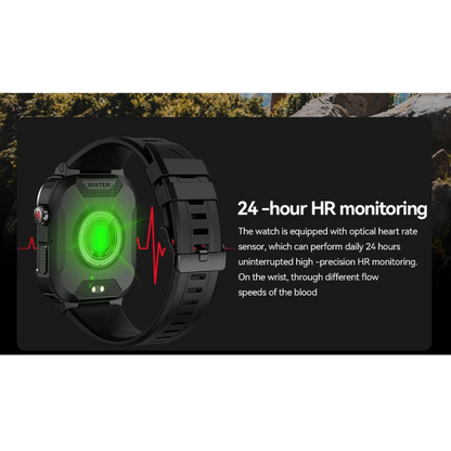 Tactical Sport Smart Watch for Fitness