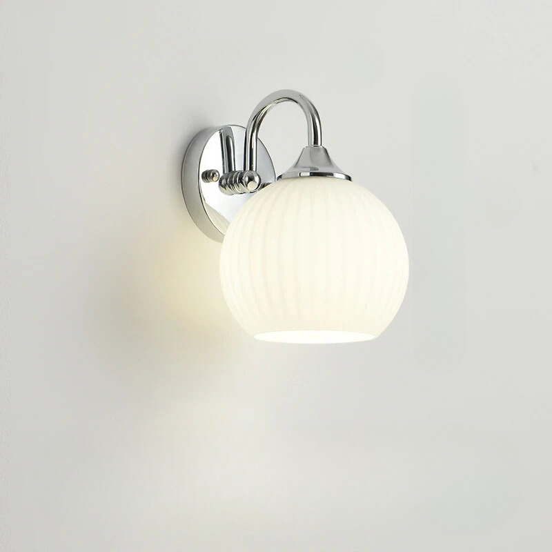 Contemporary Glass LED Wall Light