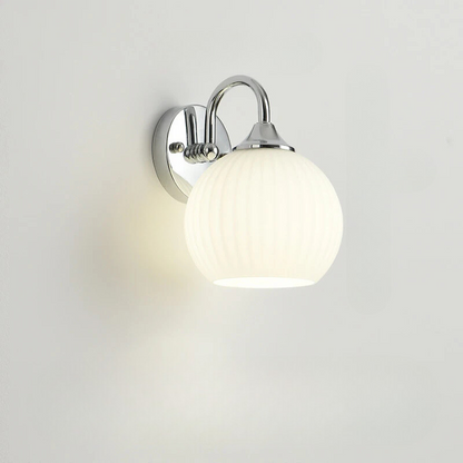 Contemporary Glass LED Wall Light