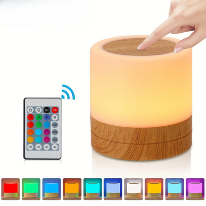 Colorful LED Touch Desk Lamp with Remote