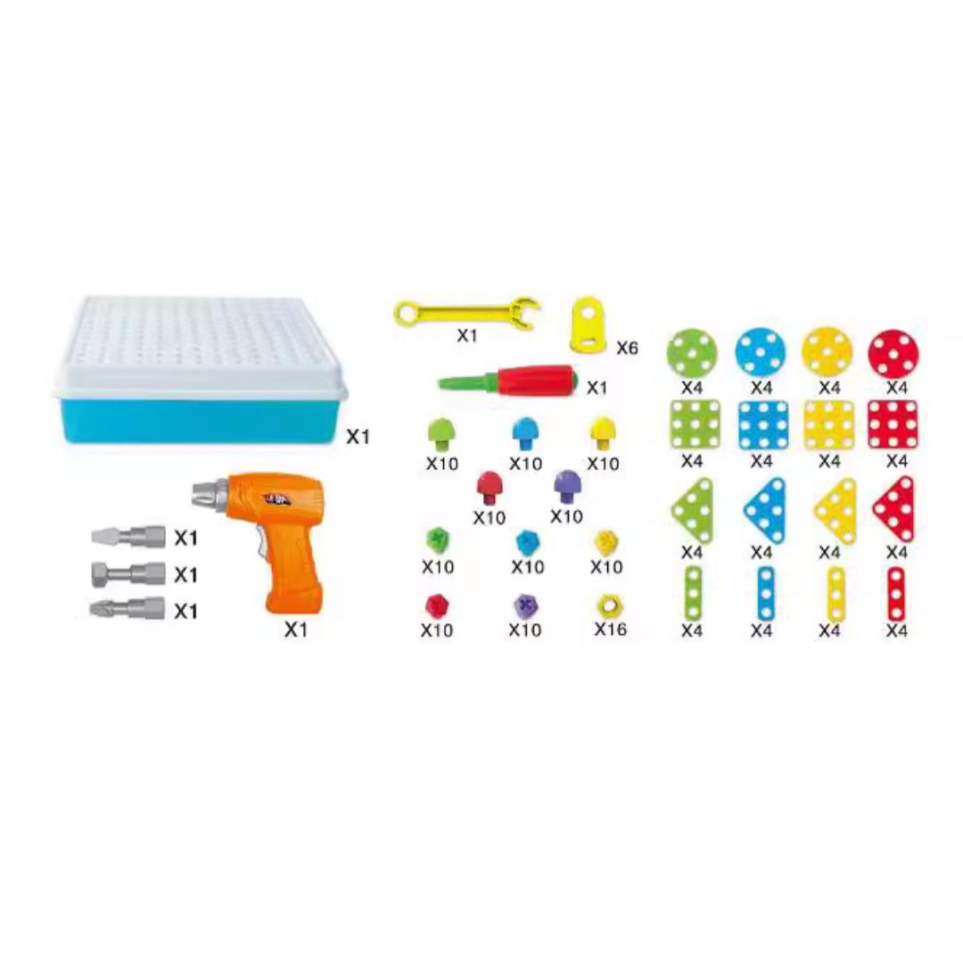 Befez | Kids Construction Toy Tool Kit Box - Befez