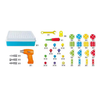 Befez | Kids Construction Toy Tool Kit Box - Befez