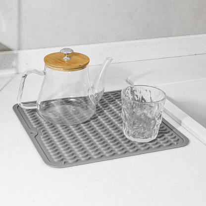 Premium Silicone Kitchen Mat, Heat Resistant and Non Slip