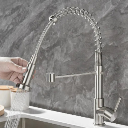 Contemporary Kitchen Faucet with Sleek Design
