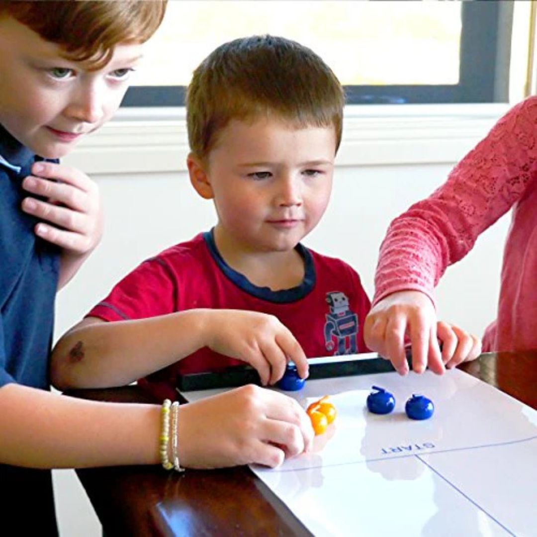 Fun Indoor Curling Board Game