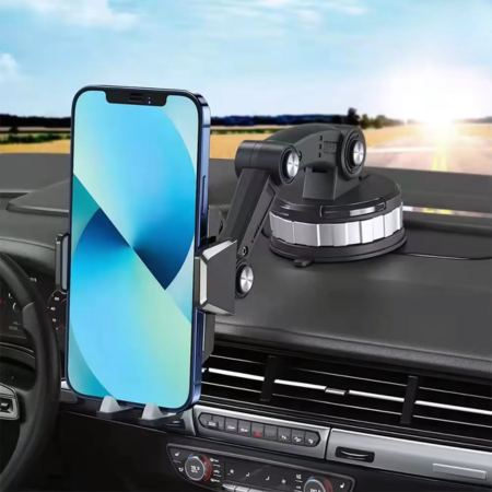 Easy Install Car Phone Mount with Strong Suction Cup