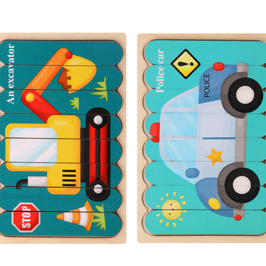 Educational Wood Learning Puzzle