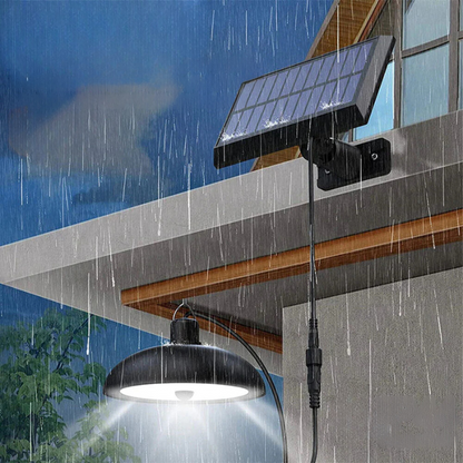 Solar Powered Outdoor Indoor Pendant Light
