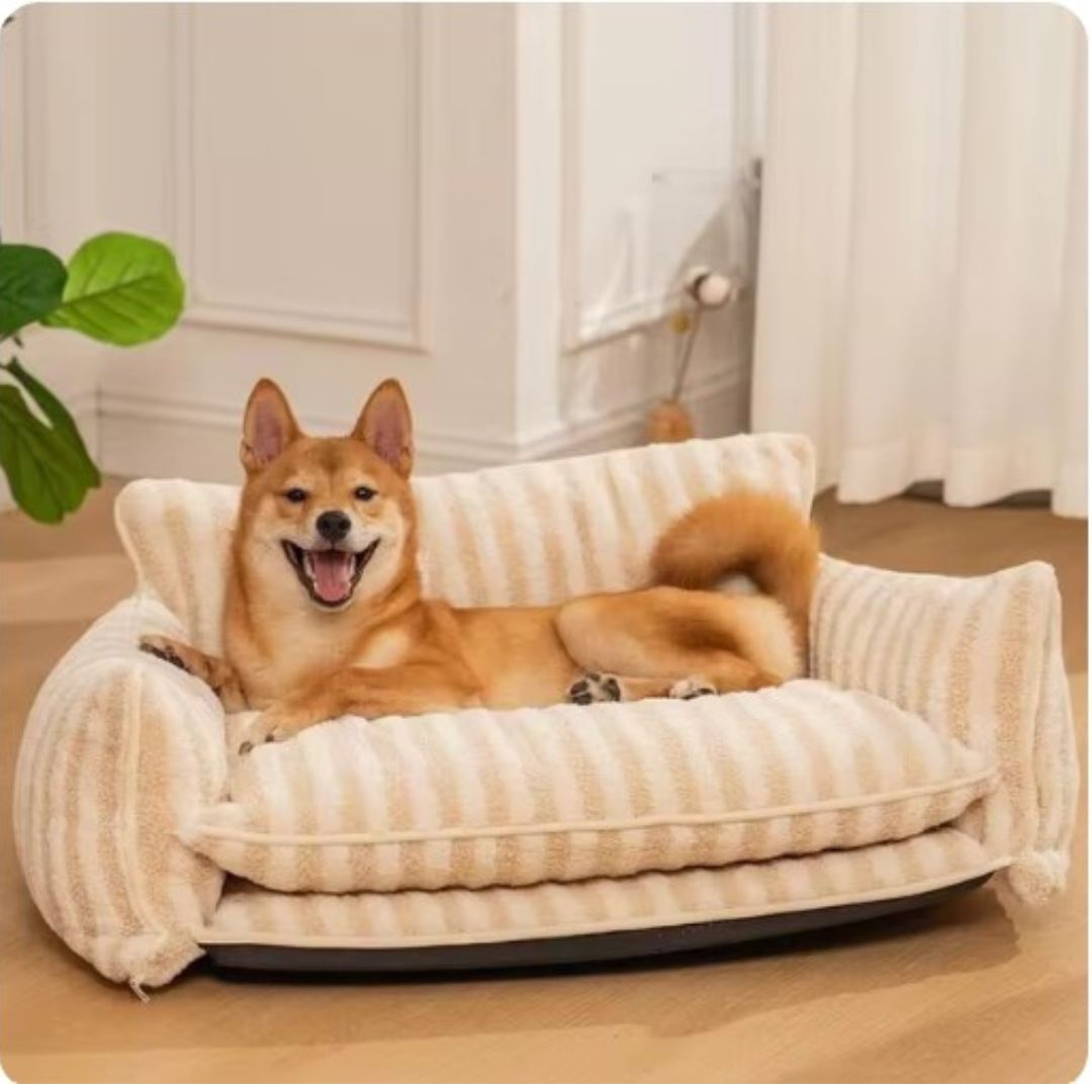 Cozy Pet Bed - Plush Washable Dog Sofa - Befez