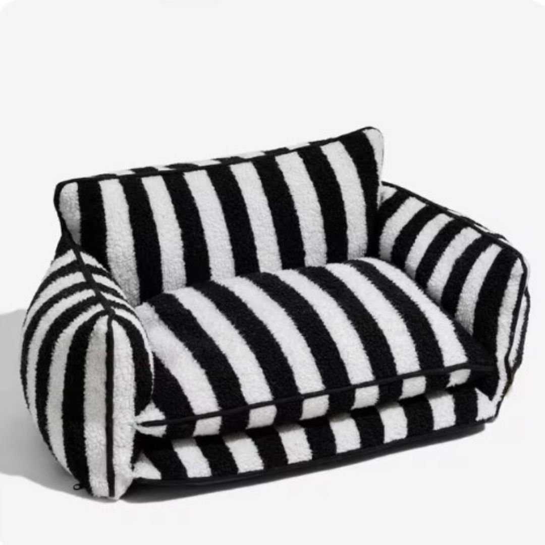 Cozy Pet Bed - Plush Washable Dog Sofa