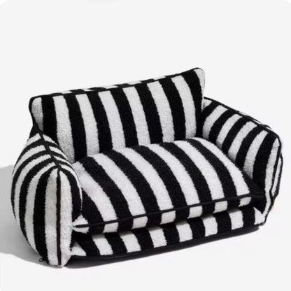 Cozy Pet Bed - Plush Washable Dog Sofa