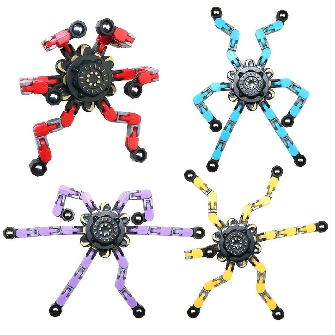 Fun Interactive Robot Fidget Spinner Toy