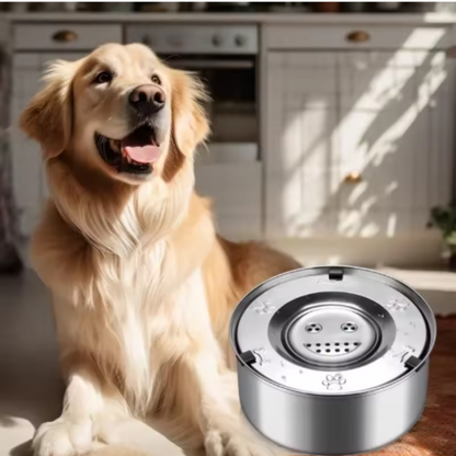 Spill Proof Stainless Steel Pet Water Bowl - Befez