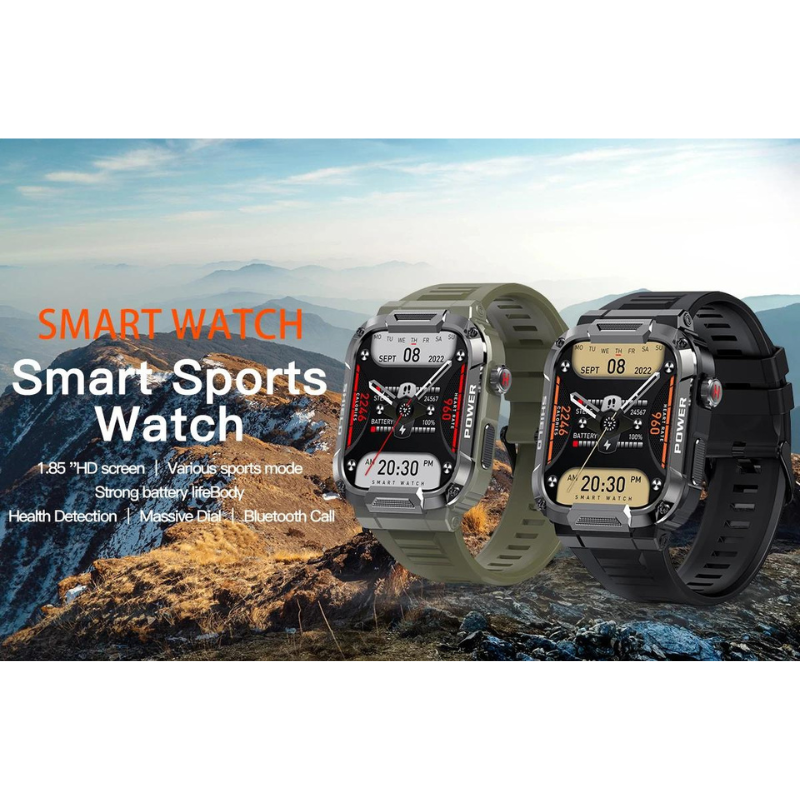 ToughGuard Smartwatch – Rugged Daily Wear Watch