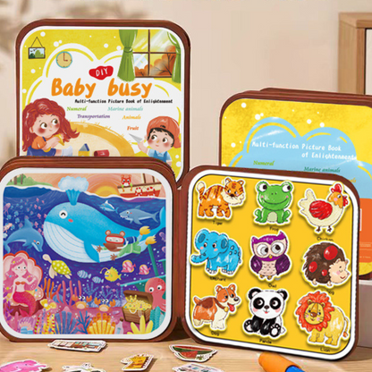 Interactive Kids Learning Book and Drawing Pad