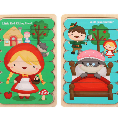 Educational Wood Learning Puzzle