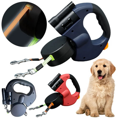 Easy Walk Double Dog Leash Lead