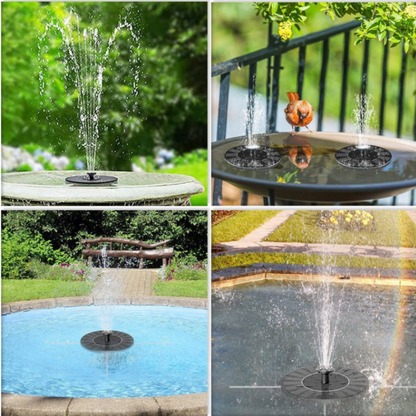 Befez | Birdbuddy - Outdoor Solar Water Fountain