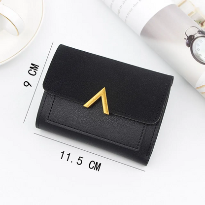 Slim Ladies Leather Card Wallet