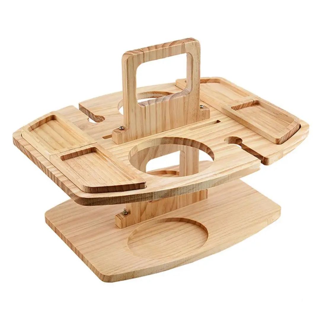 Compact Wooden Wine Table - Befez