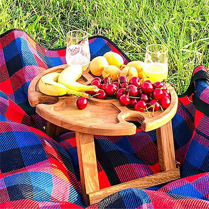 Wooden Cheese Board - Elegant Outdoor Party Platter