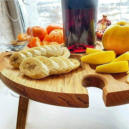 Wooden Cheese Board - Elegant Outdoor Party Platter