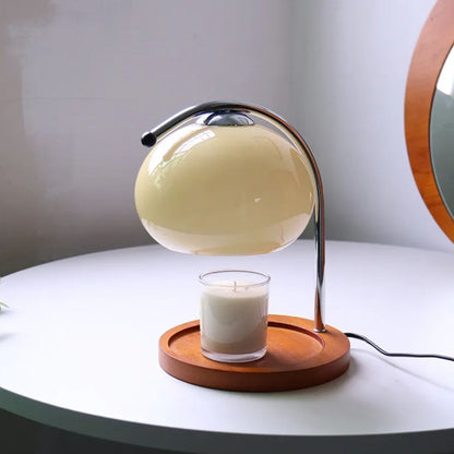 Vintage Glass Desk Lamp