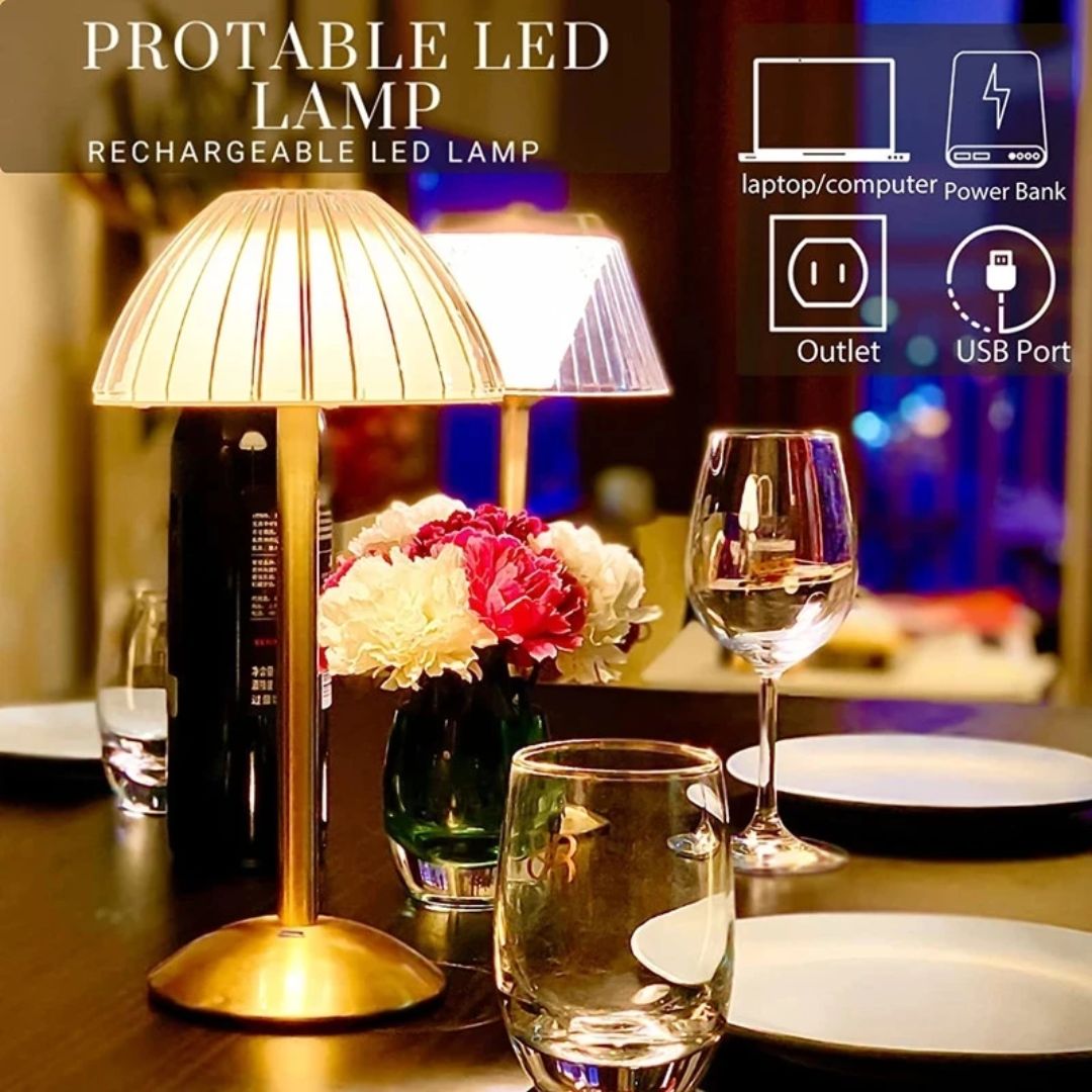 Vintage Portable Table Lamp