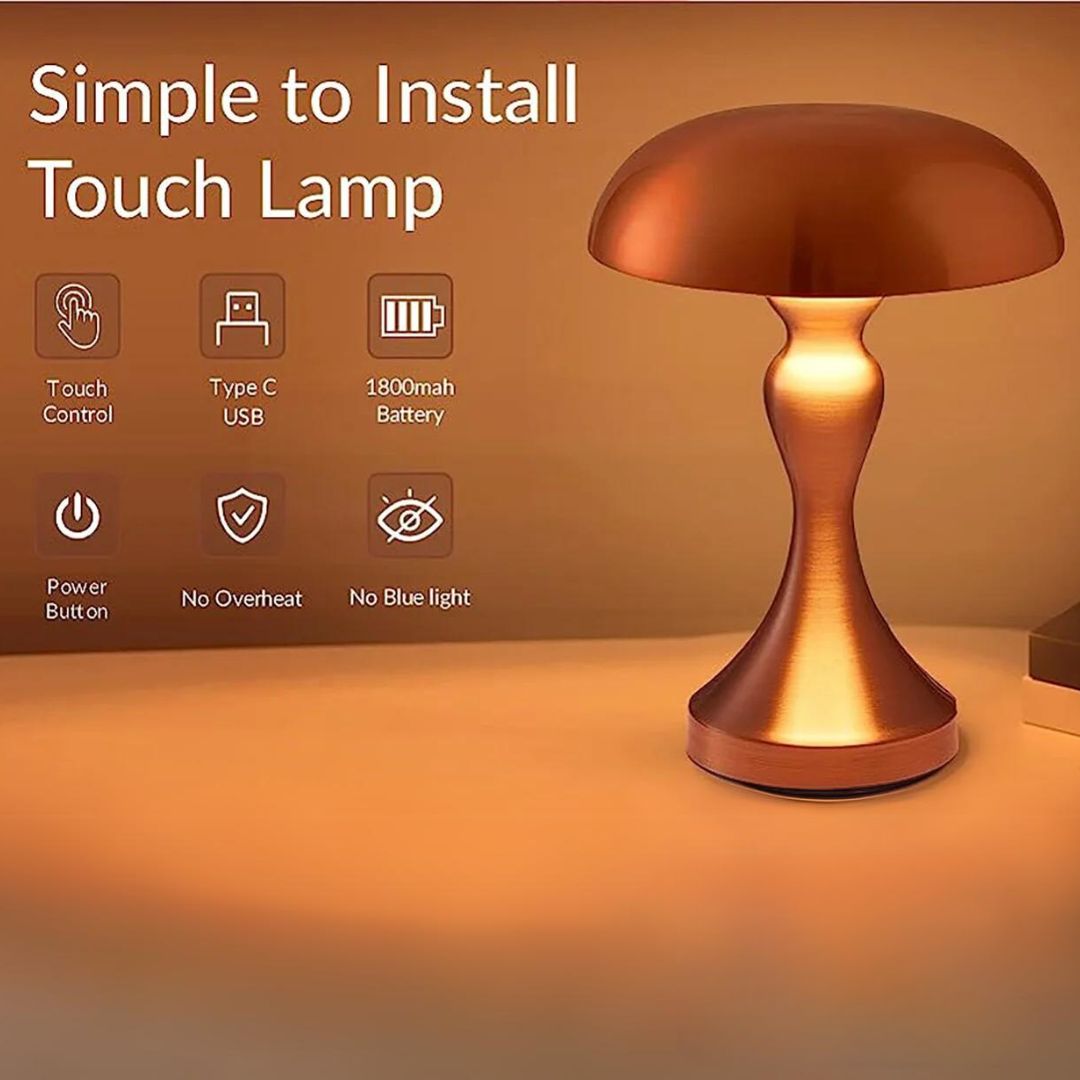 Stylish Dutch Floral Desk Lamp