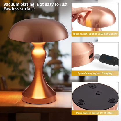 Stylish Dutch Floral Desk Lamp