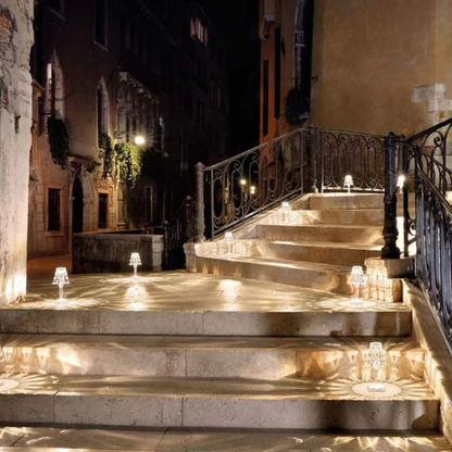 Luxury Glass Table Lamp
