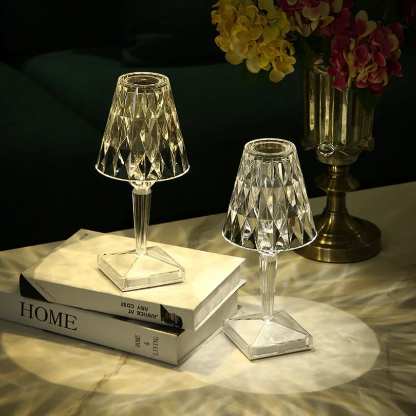 Luxury Glass Table Lamp