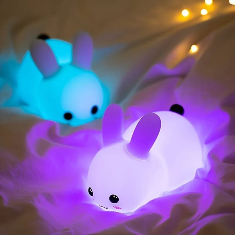 Soothing Kids Night Lamp - Cute Bunny Friend