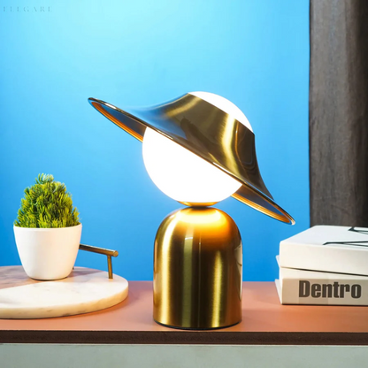 Luxury Gold Tone Desk Lamp