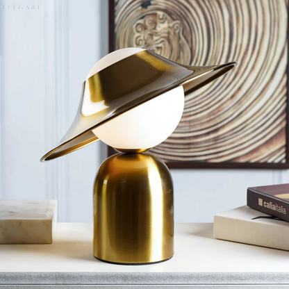 Luxury Gold Tone Desk Lamp